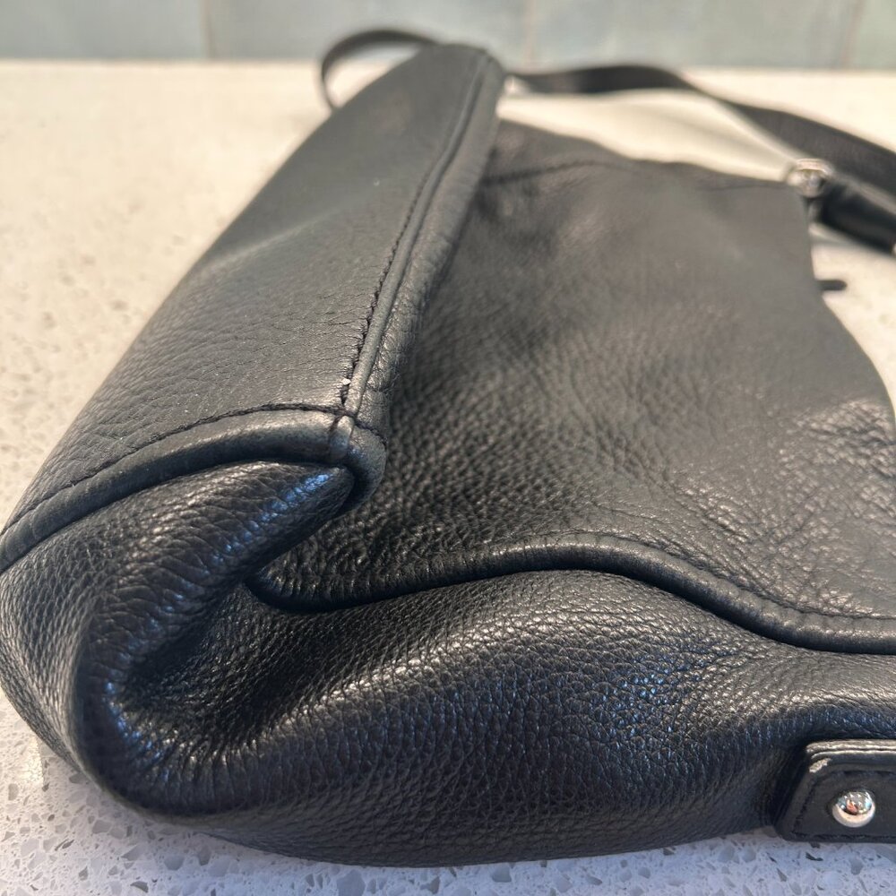 Kate Spade Black Pebbled Soft Leather Hobo Shoulder/Handbag - Picture 5 of 7